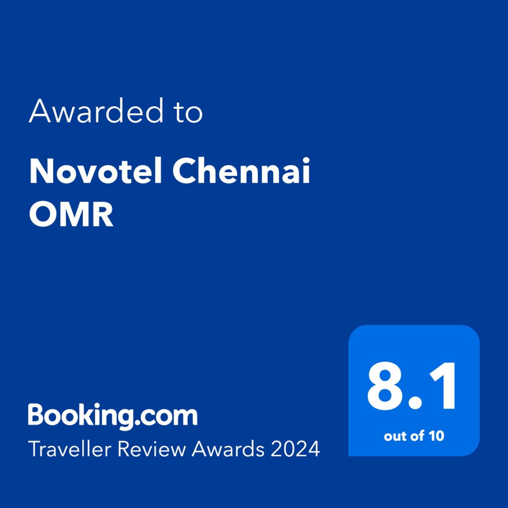 Novotel Chennai Omr Exteriör bild